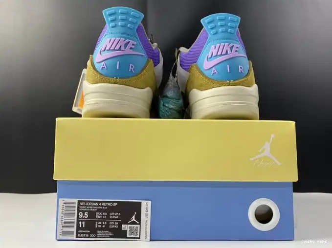 Rep Husky Union SP Air DJ5718-300 4 Moss Desert x Jordan 0501